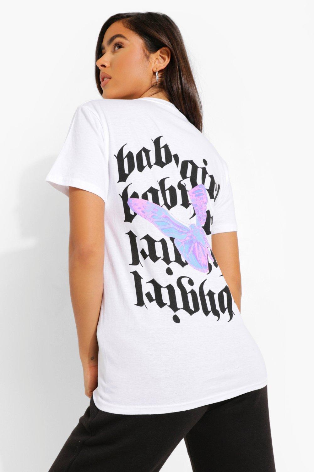 White t best sale shirt baby girl