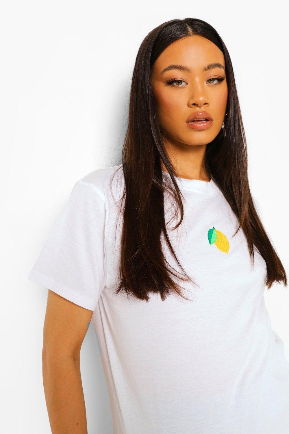 T shirt citron online femme