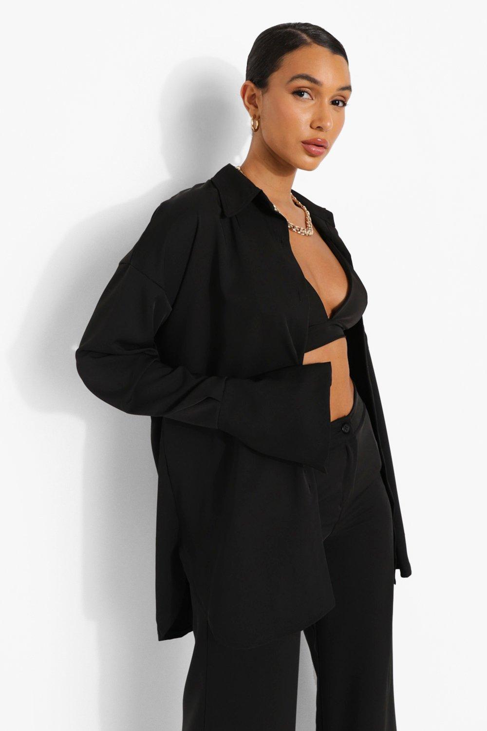 Matte shop black shirt