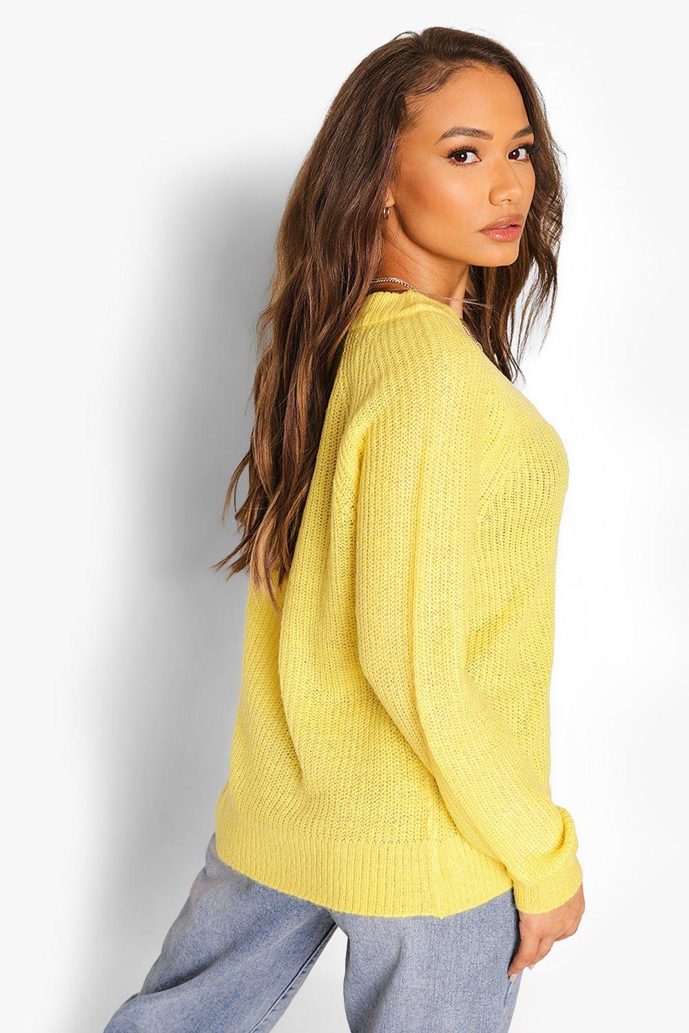 Boohoo 2025 yellow jumper