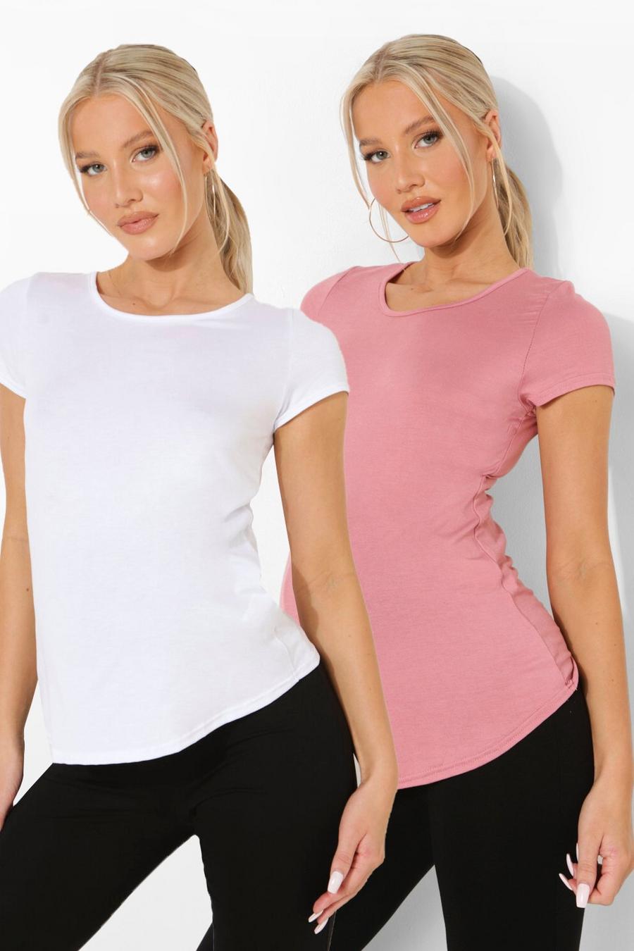 Rose Maternity Legging And 2 T-shirt 3pack image number 1