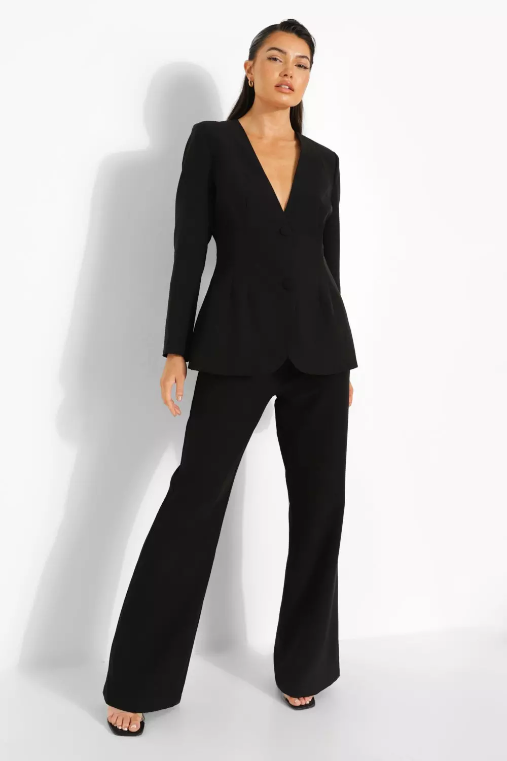 Black trouser 2025 suit ladies