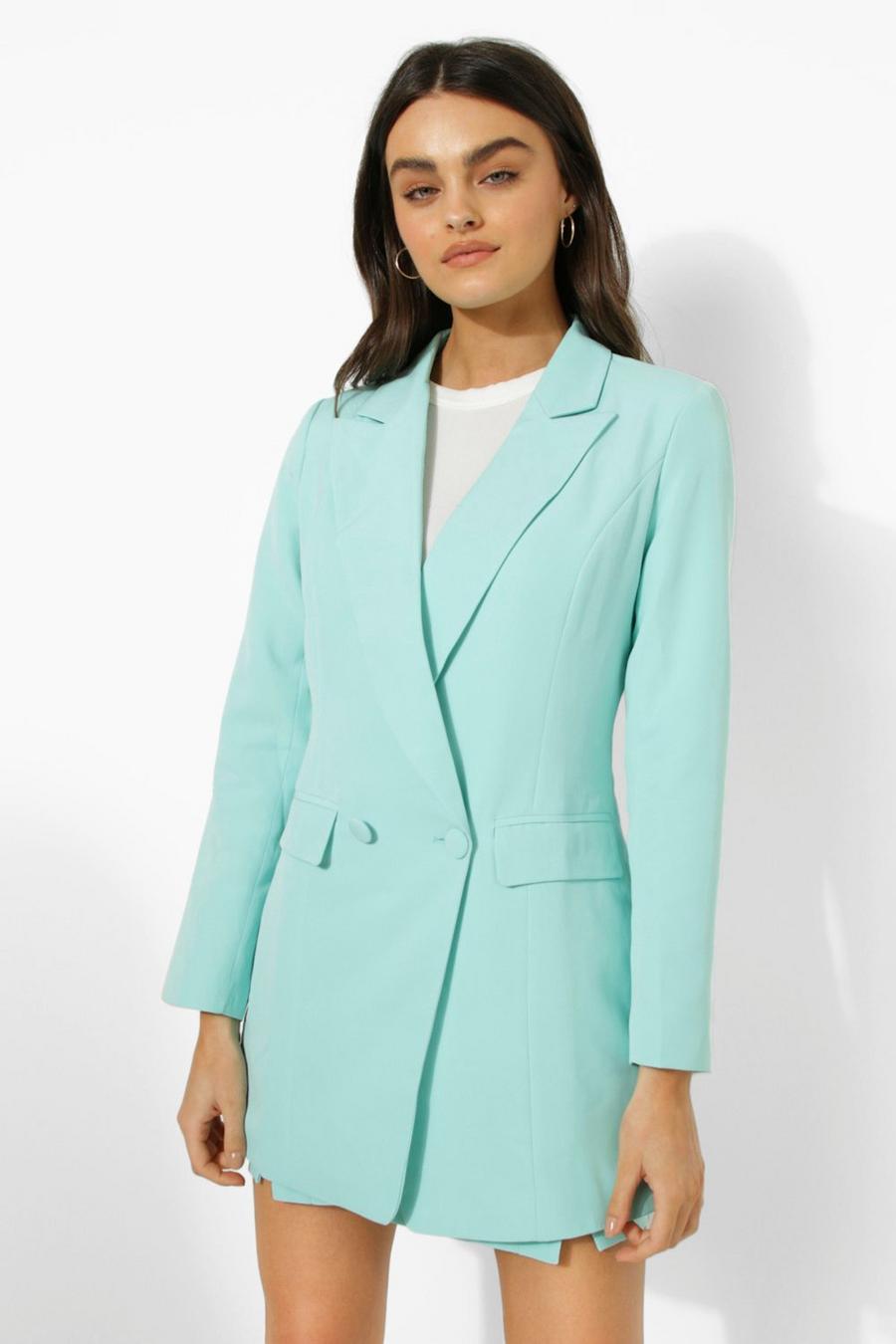 Aqua Tailored Double Breasted Blazer image number 1