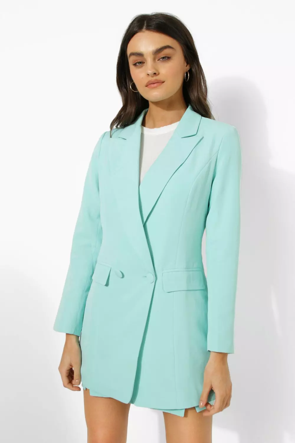 Mini skirt and 2025 blazer set