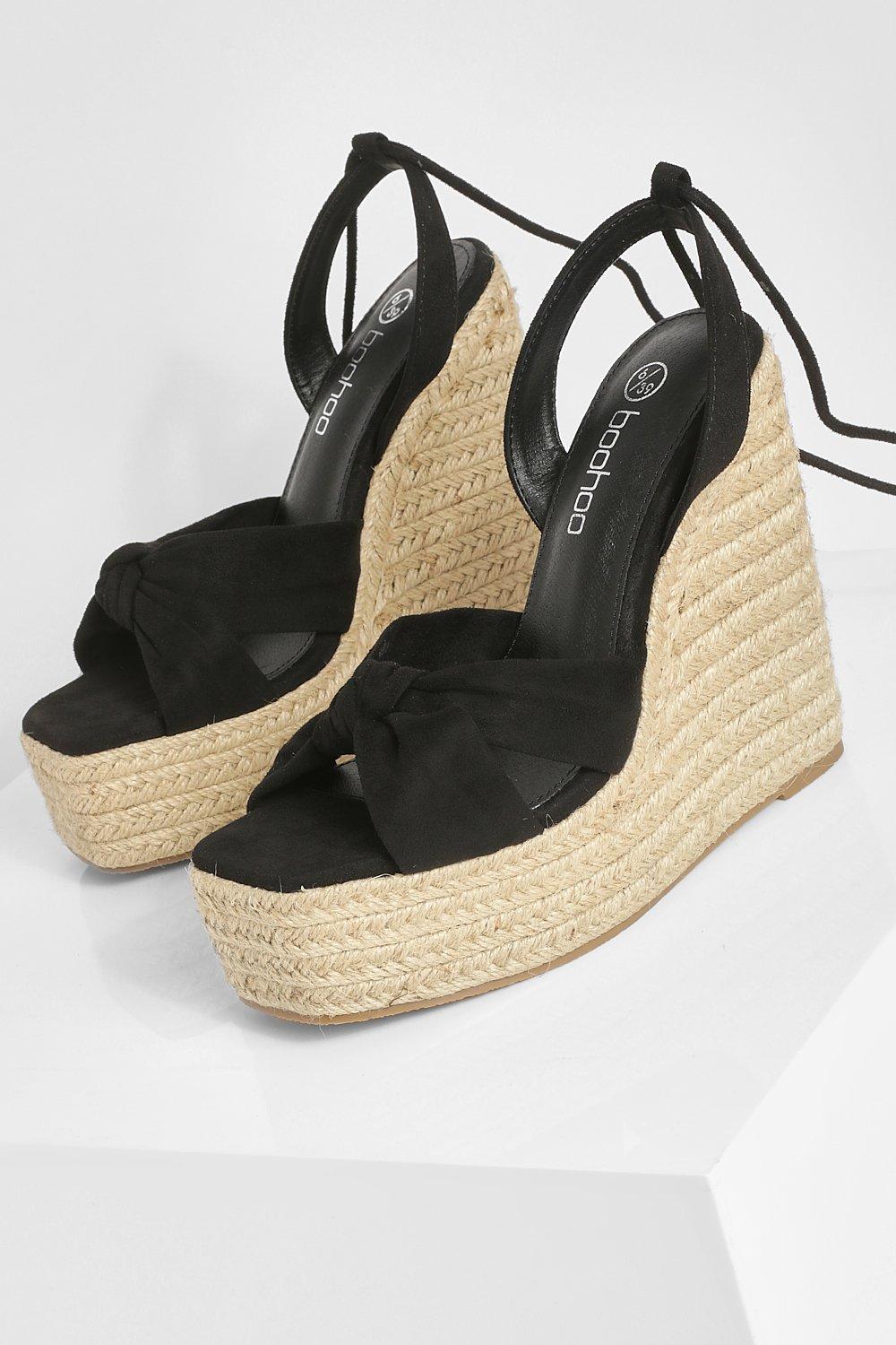 Boohoo ladies sales wedge sandals