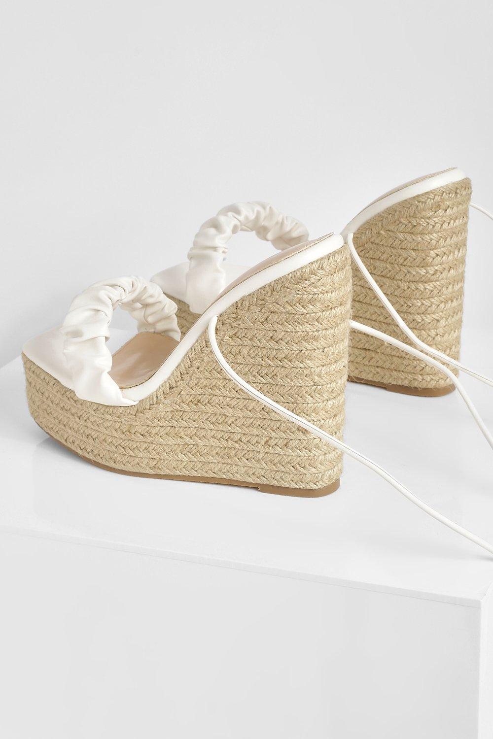 Boohoo hot sale shoes wedges