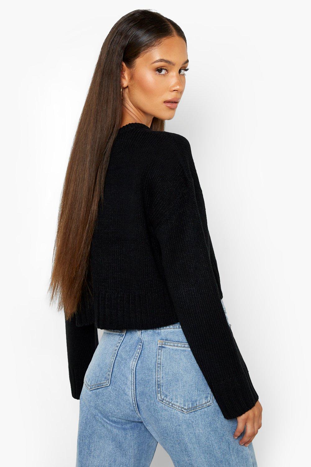 Boohoo sale cropped jumper