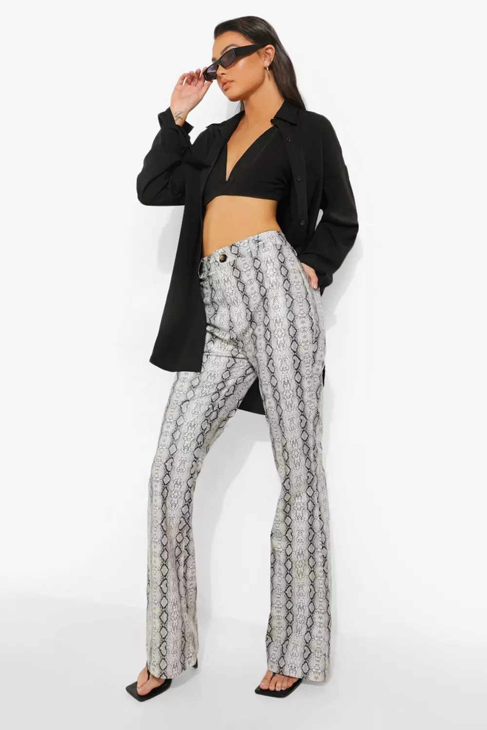Black Snake Pu Flare alternative image