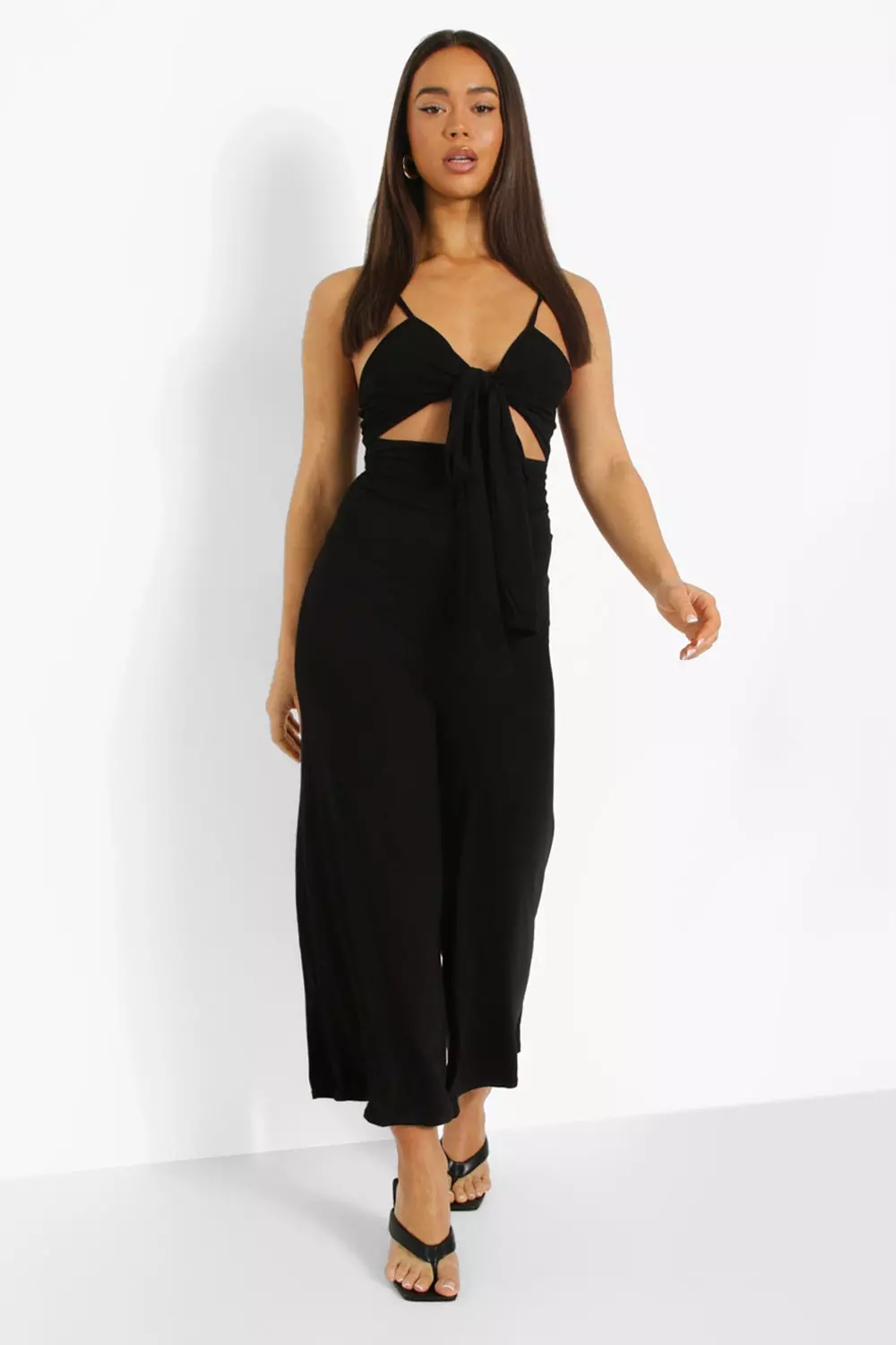 Cut out culotte sales jumpsuit