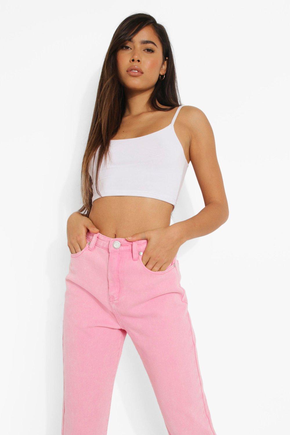 Jean femme clearance rose