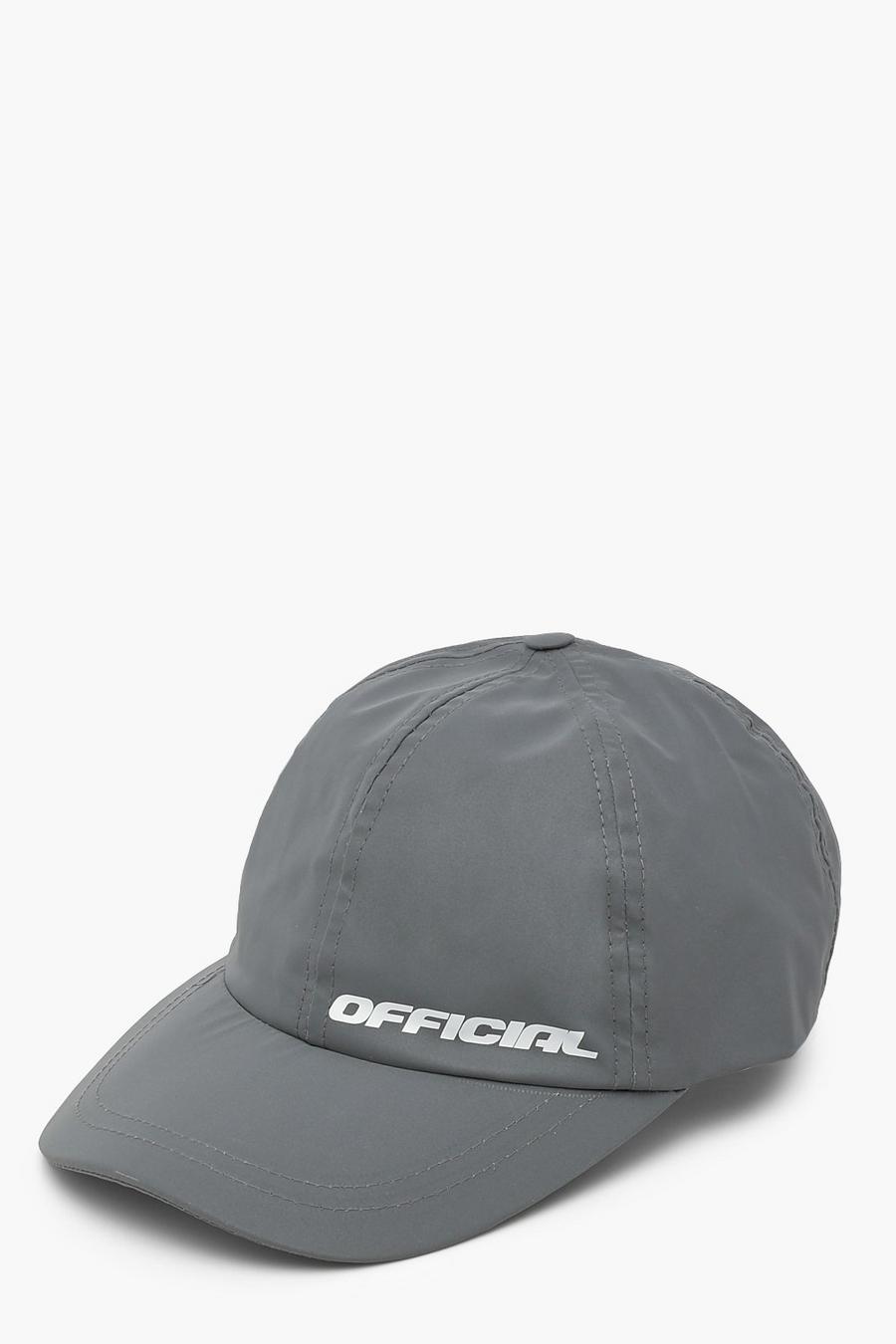 Grey Official Reflective Cap image number 1