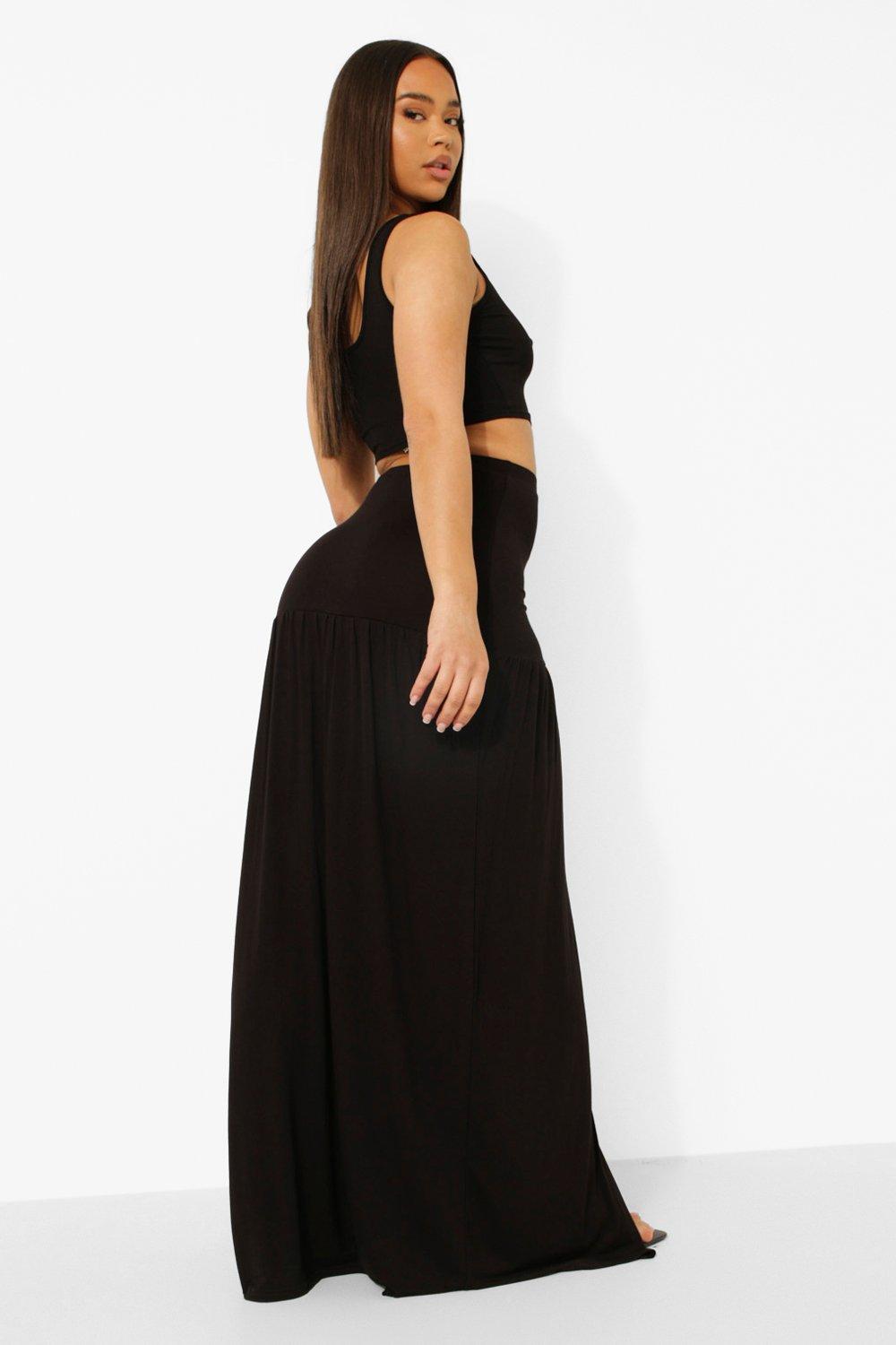 Jersey maxi rok new arrivals