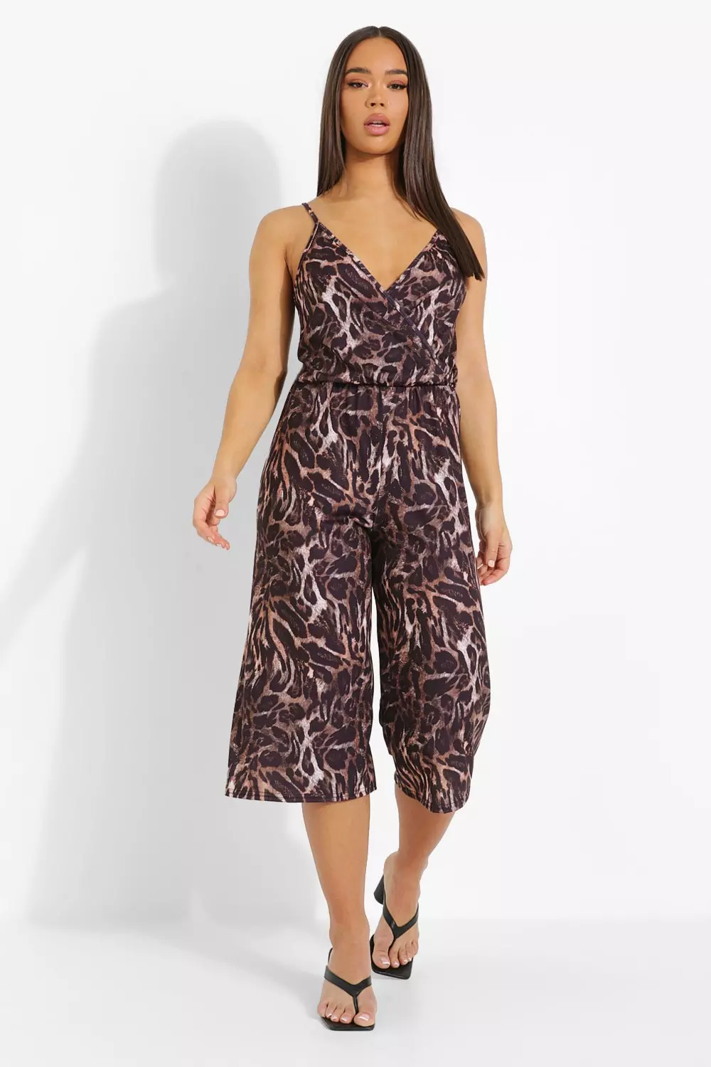 Plunge best sale culotte jumpsuit