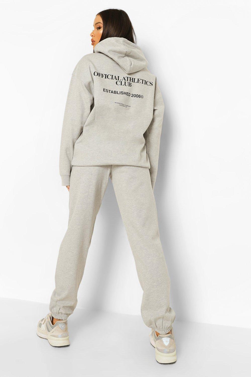 Athletics Club Hooded Tracksuit | Boohoo UK