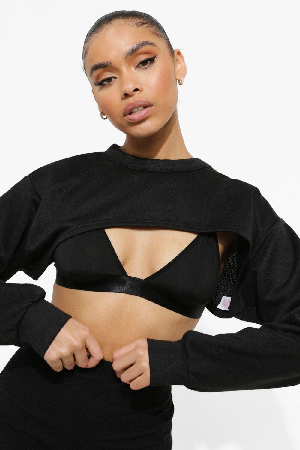 Boohoo cropped outlet sweater