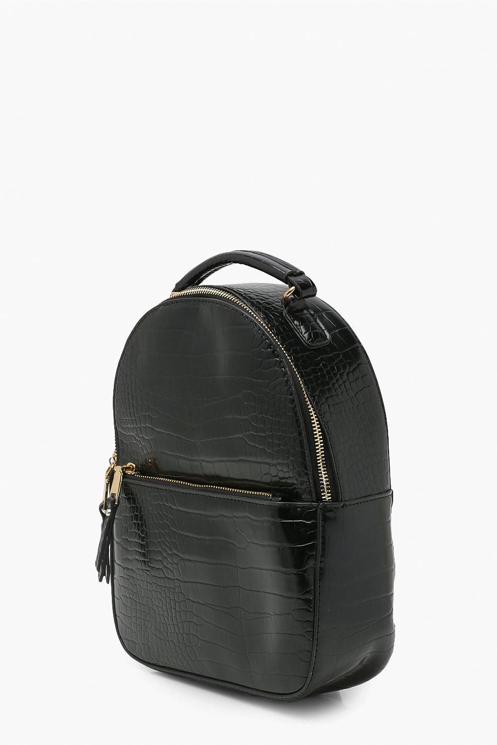 Mini on sale backpack boohoo