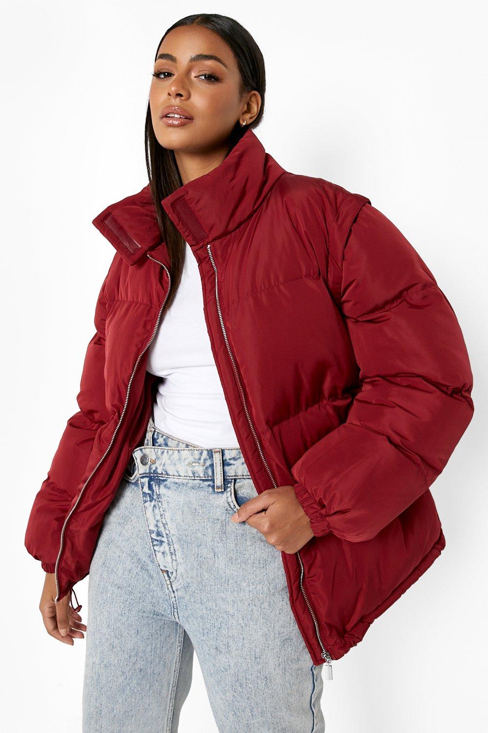 Wine 2025 puffer jacket