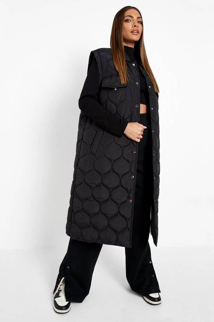 Black Diamond Quilted Padded Gilet image number 1