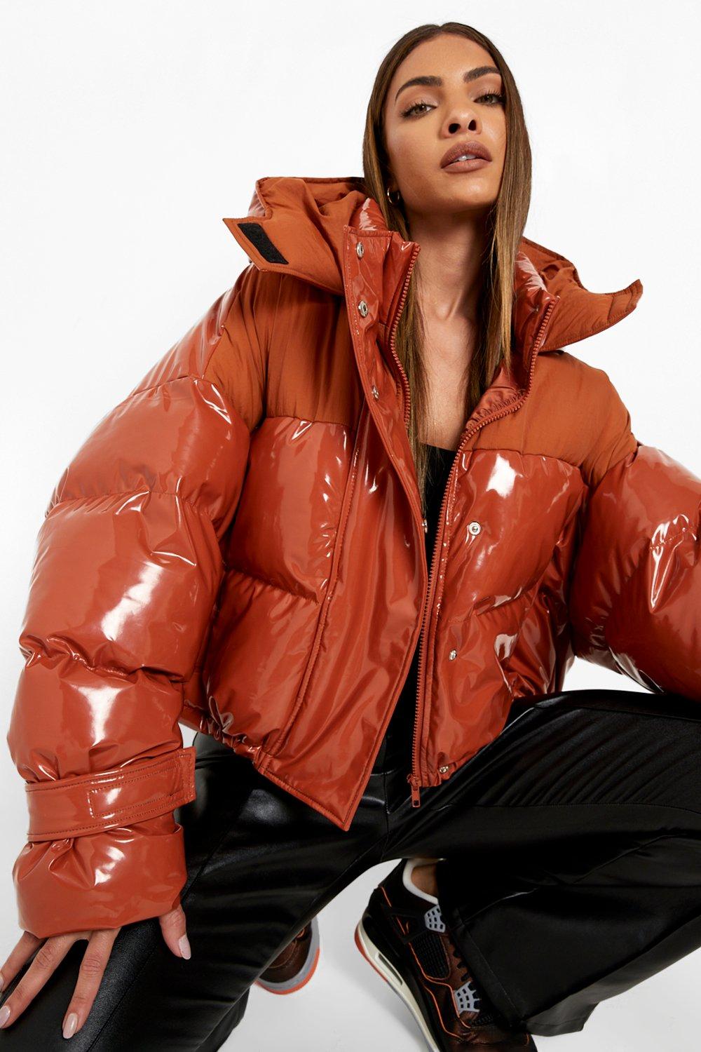 Boohoo oversized clearance puffer jacket