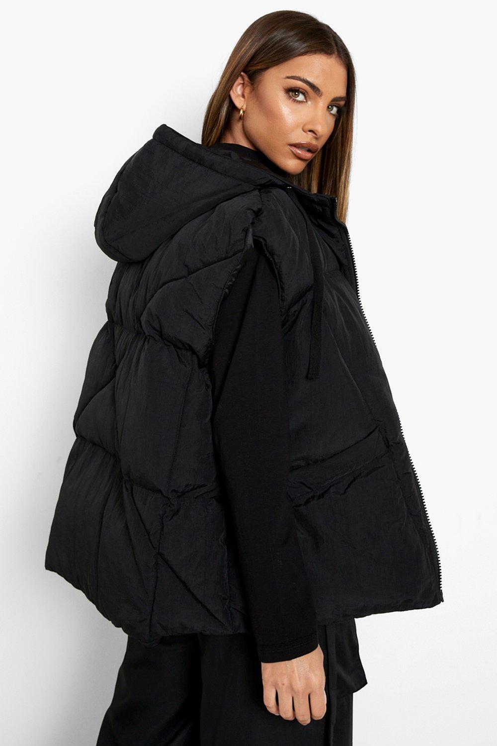 all saints vrai puffer coat