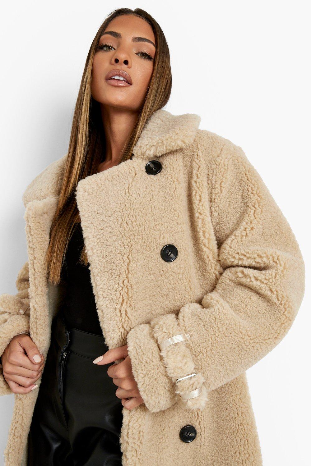 Zalando manteau fausse discount fourrure