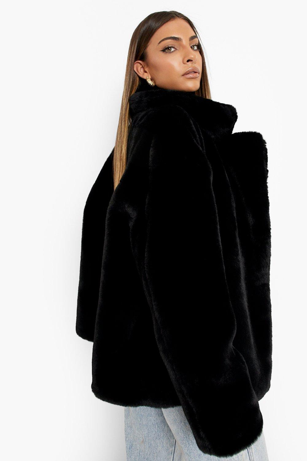 Faux fur coat australia sale