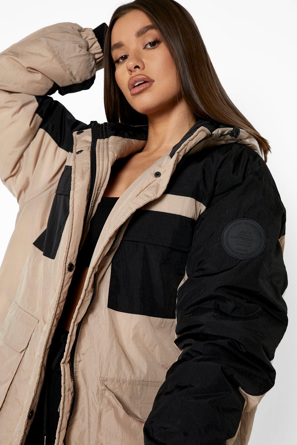 Boohoo hotsell parka coats