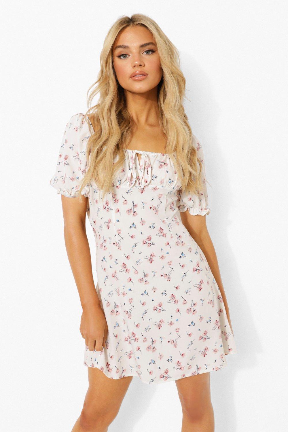 Boohoo ditsy floral dress best sale