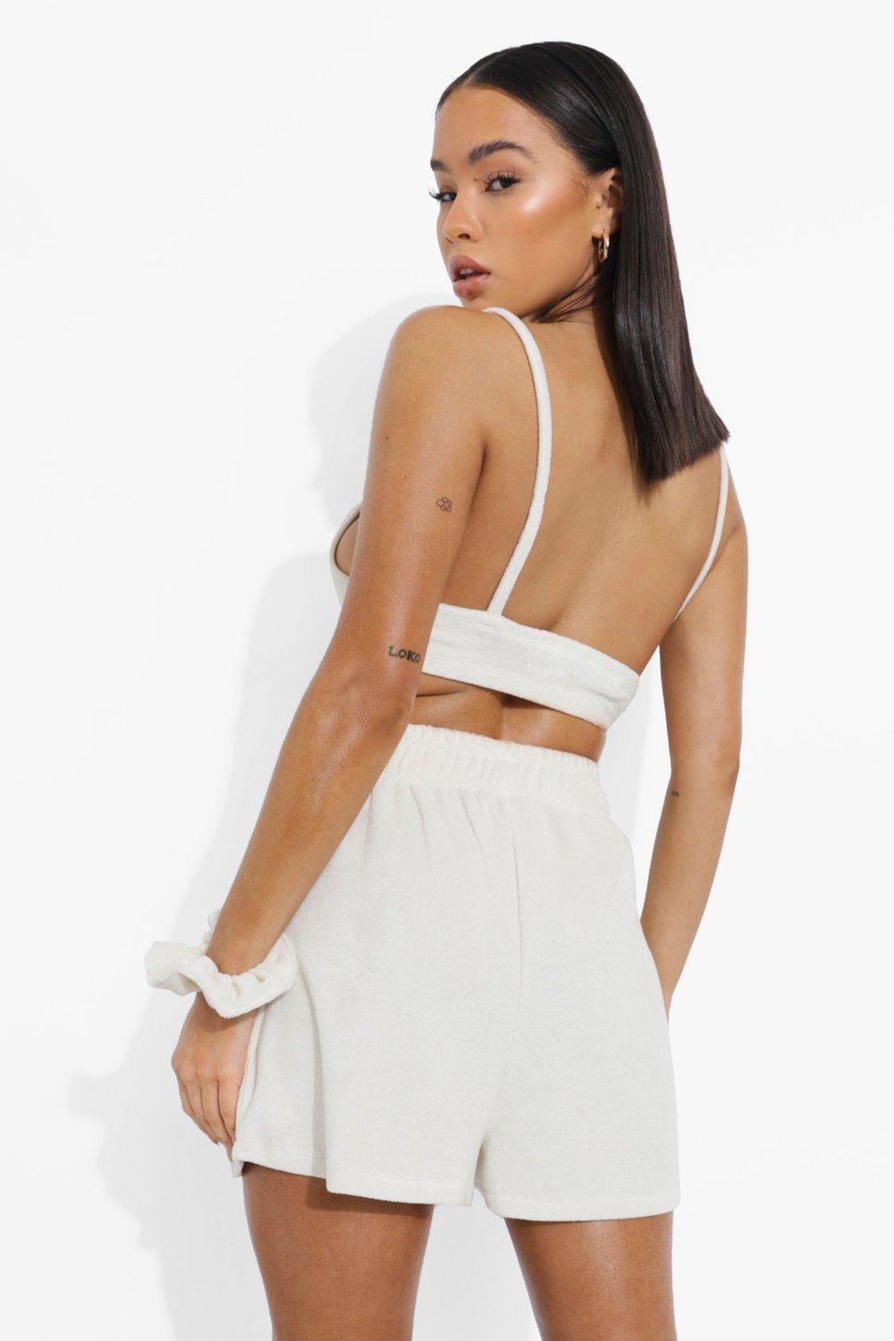 Toweling 3 Piece Set boohoo