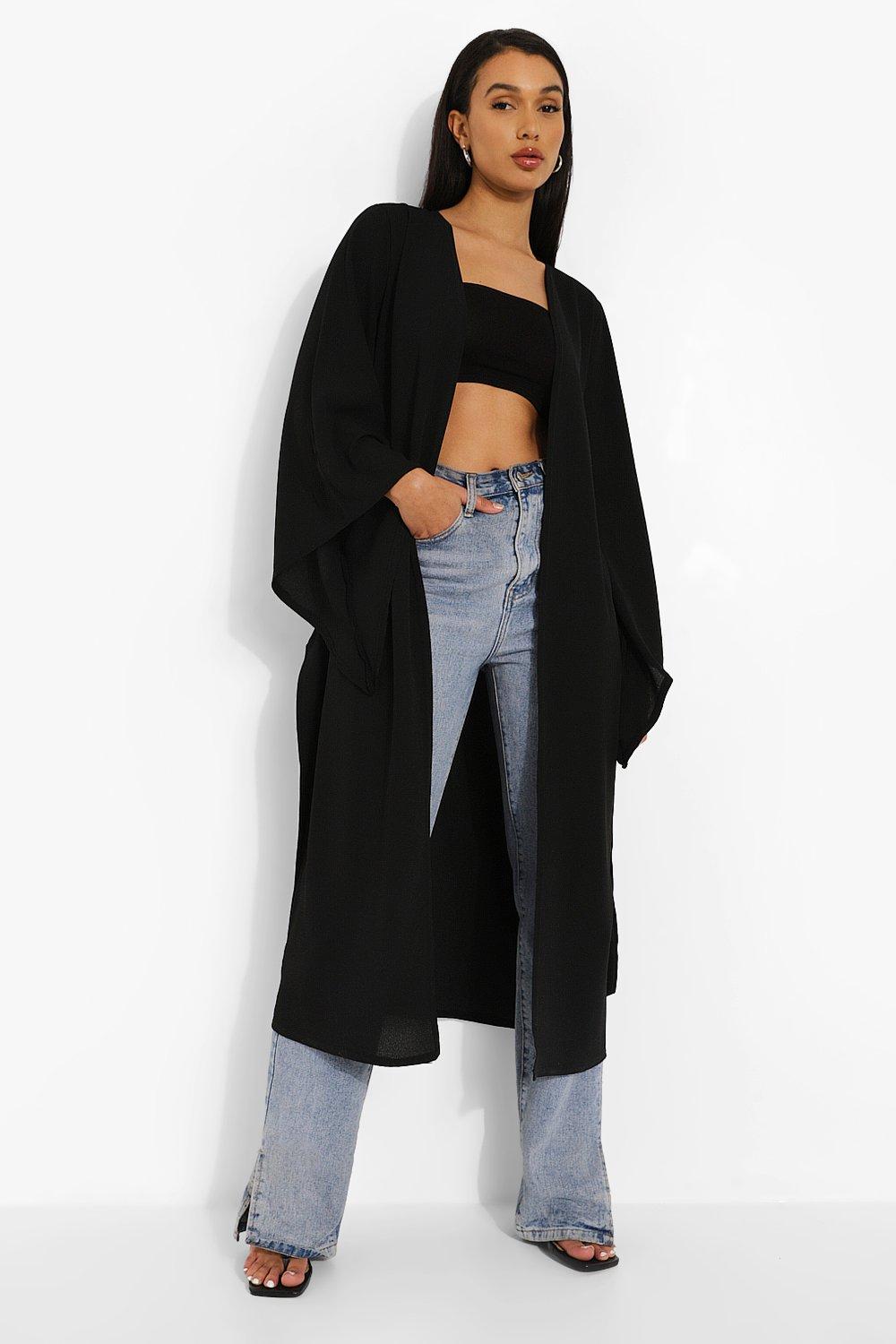 Boohoo on sale kimono jacket