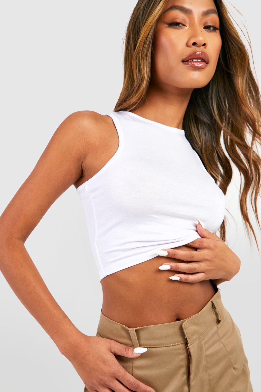 Basic Racer Crop Top