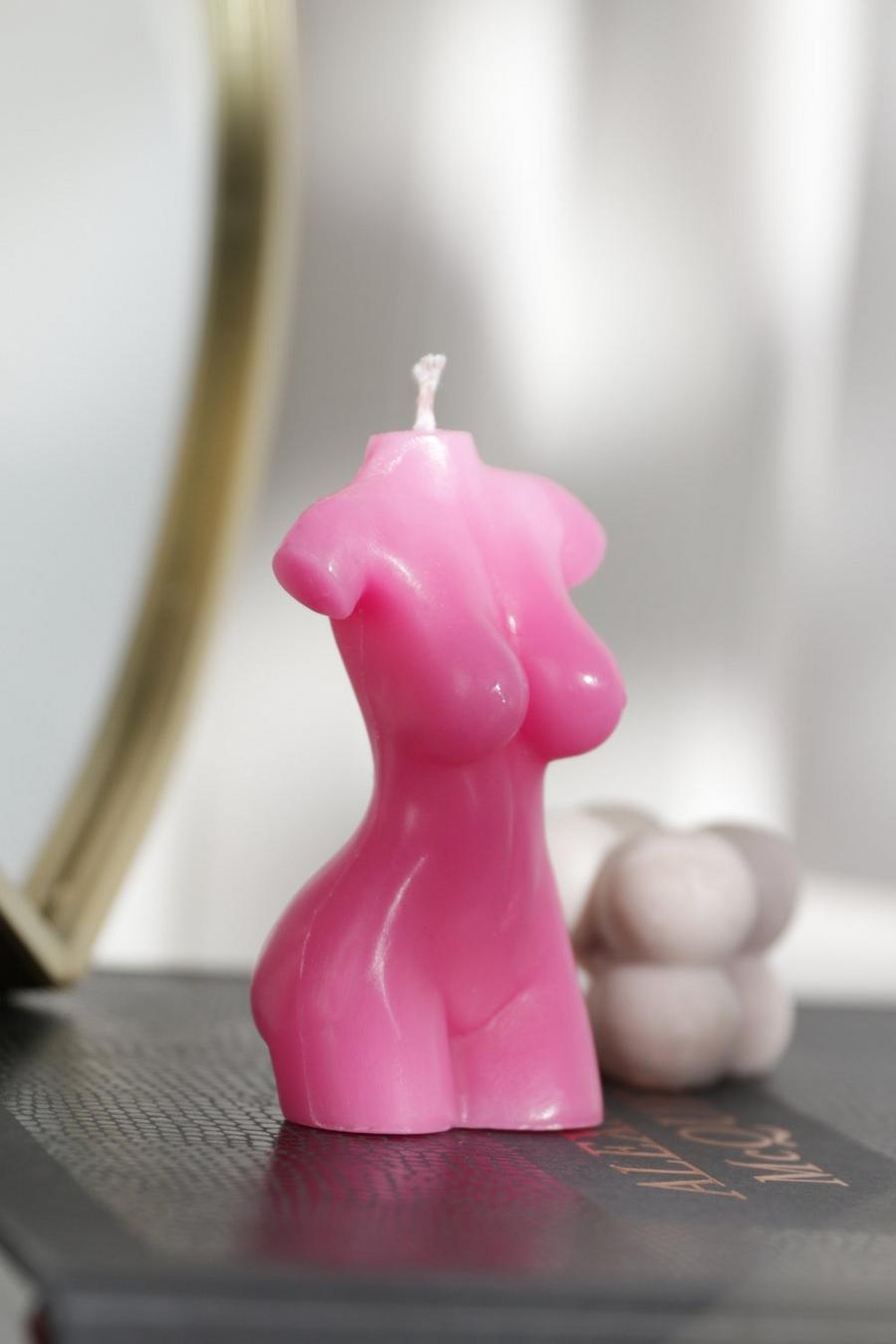 By Ohemaa Body Shape Candle Pink image number 1