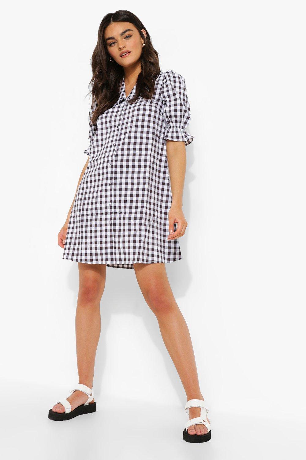 Gingham 2025 shift dress