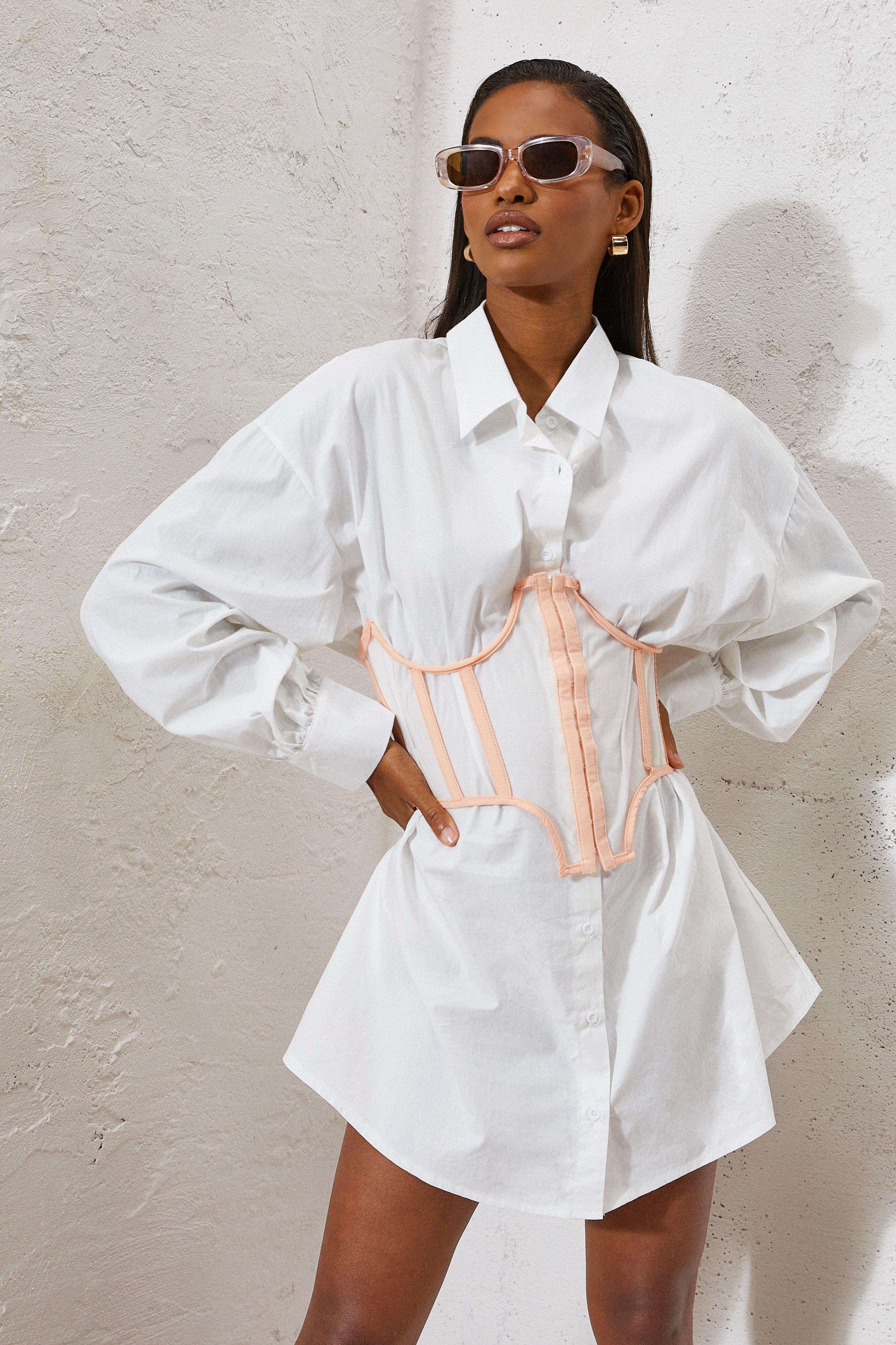Camicia con corsetto on sale