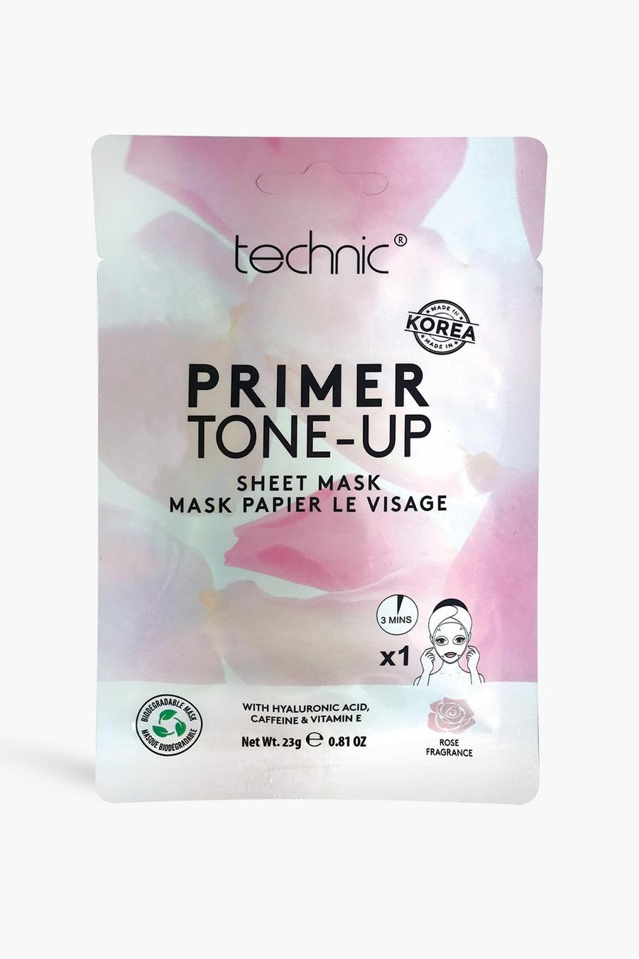 Pink Technic - Primer Tone Up Sheet Mask Gezichtsmasker image number 1