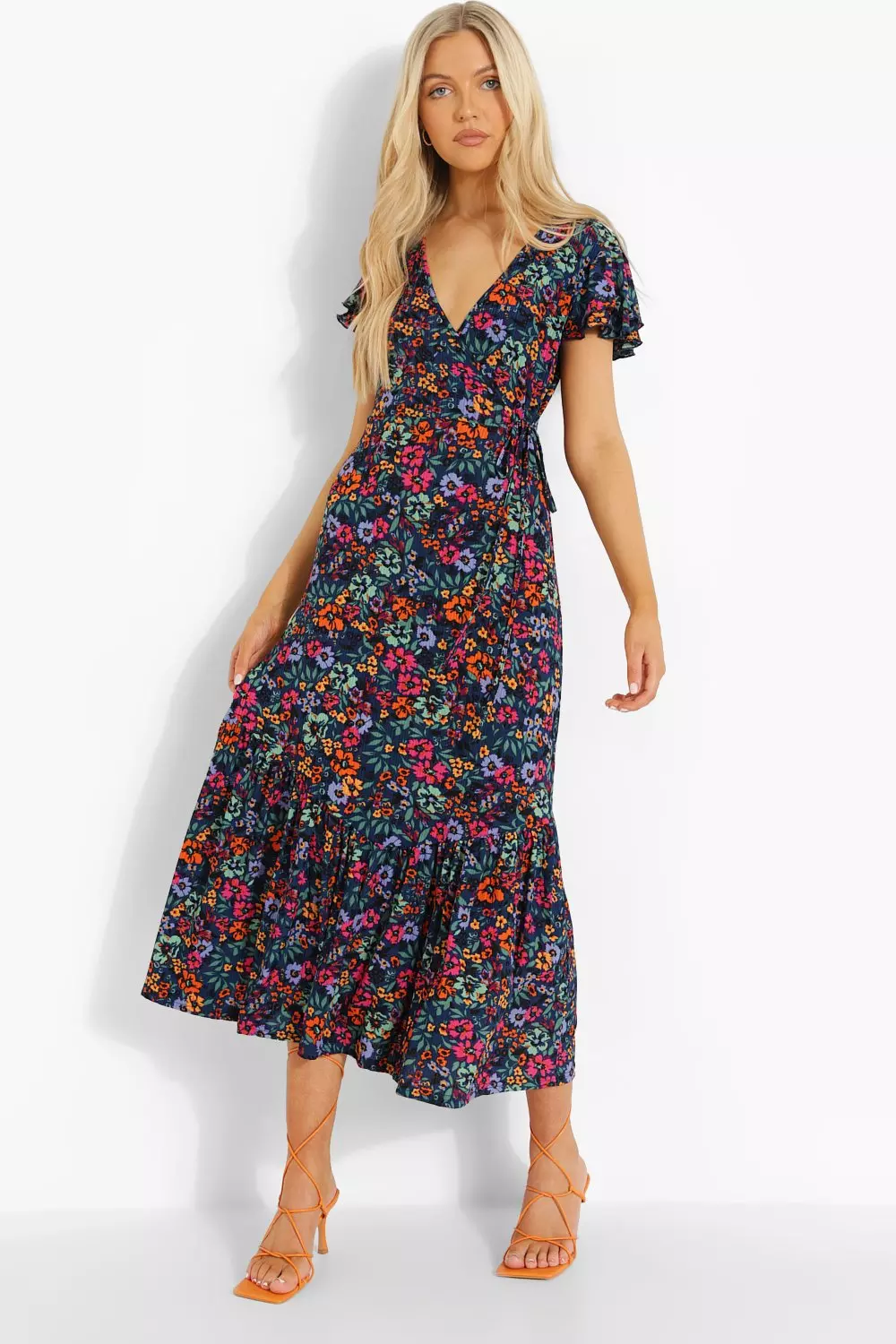 Sheldon printed clearance dress phase eight