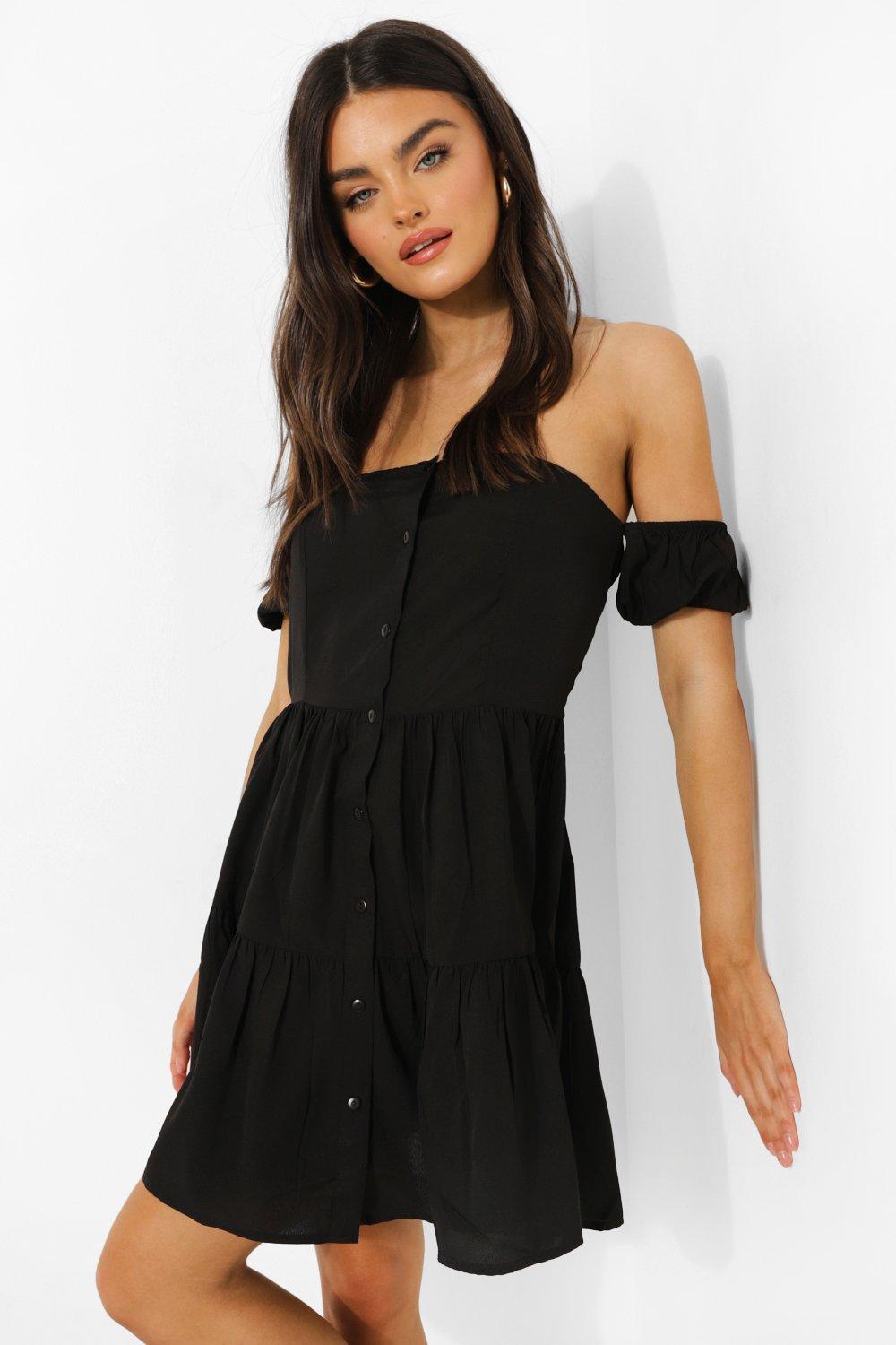 Bardot 2024 button dress