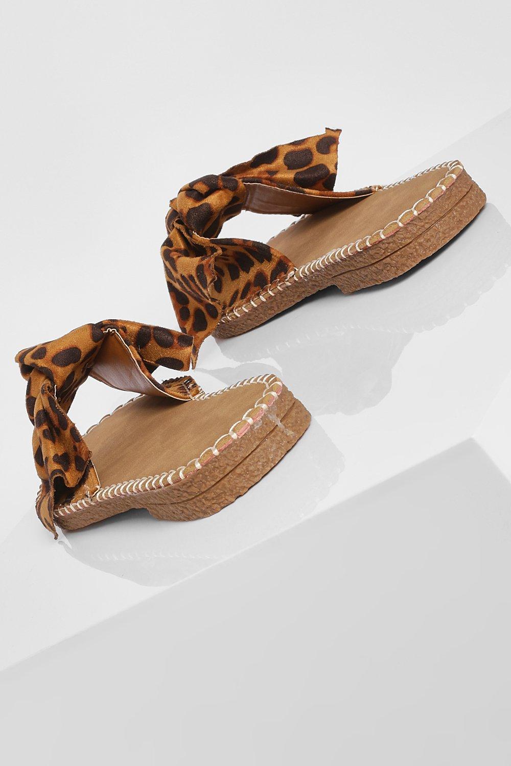 Espadrille avec noeud hot sale