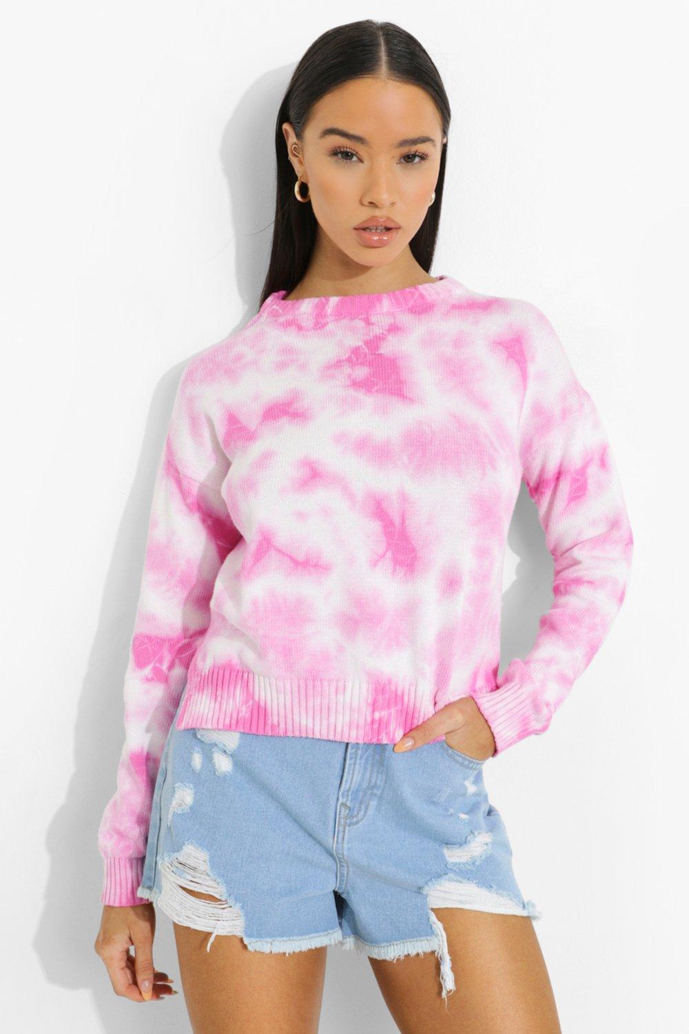 Tie dye jumper womens sale