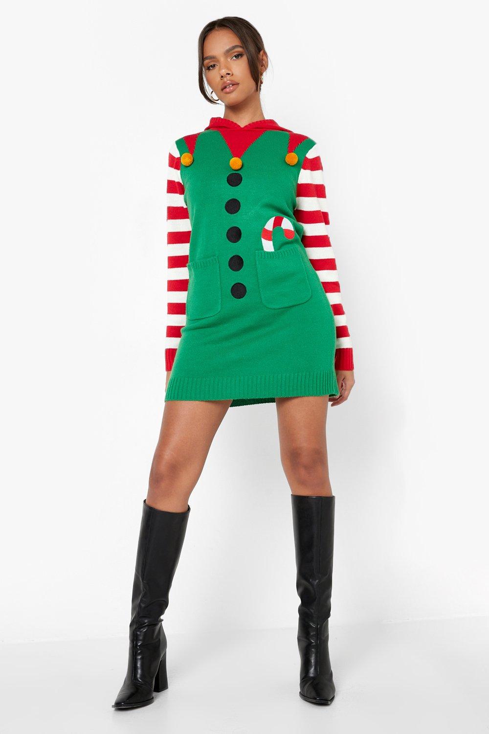 Christmas Elf Leggings: Women's Christmas Outfits