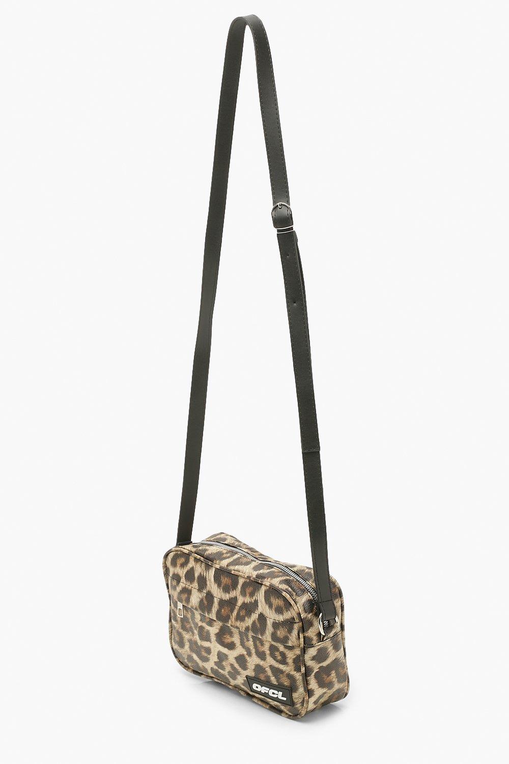 Cross body animal outlet print bag