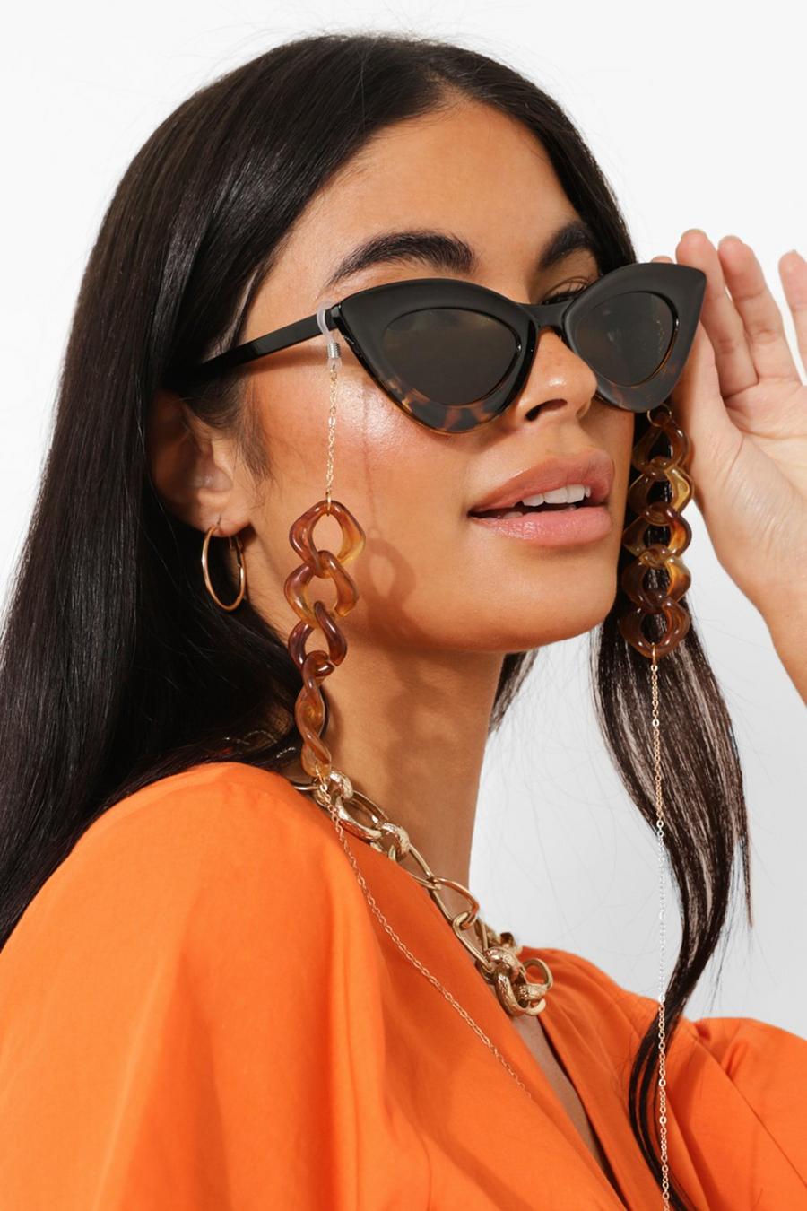 Gold Tort Sunglasses Chain image number 1