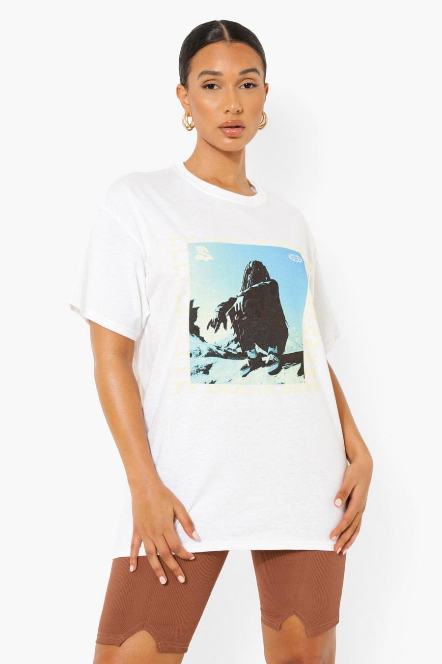 Oversize T-Shirt mit Ty Dolla Sign Print, White image number 1