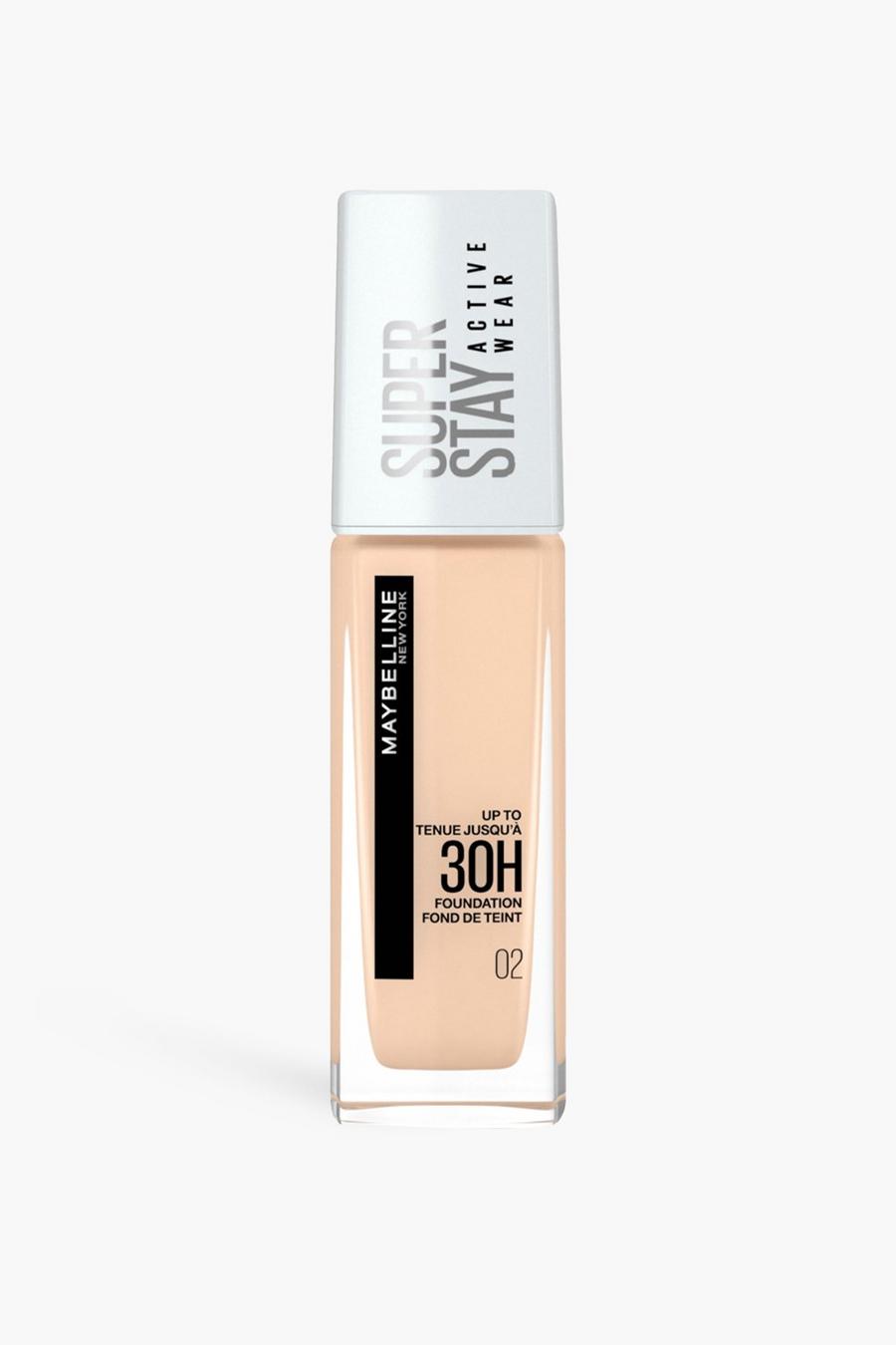 Maybelline Superstay Active Wear Full Coverage 30 Hour Long-lasting Liquid Foundation  02 Naked Ivory image number 1