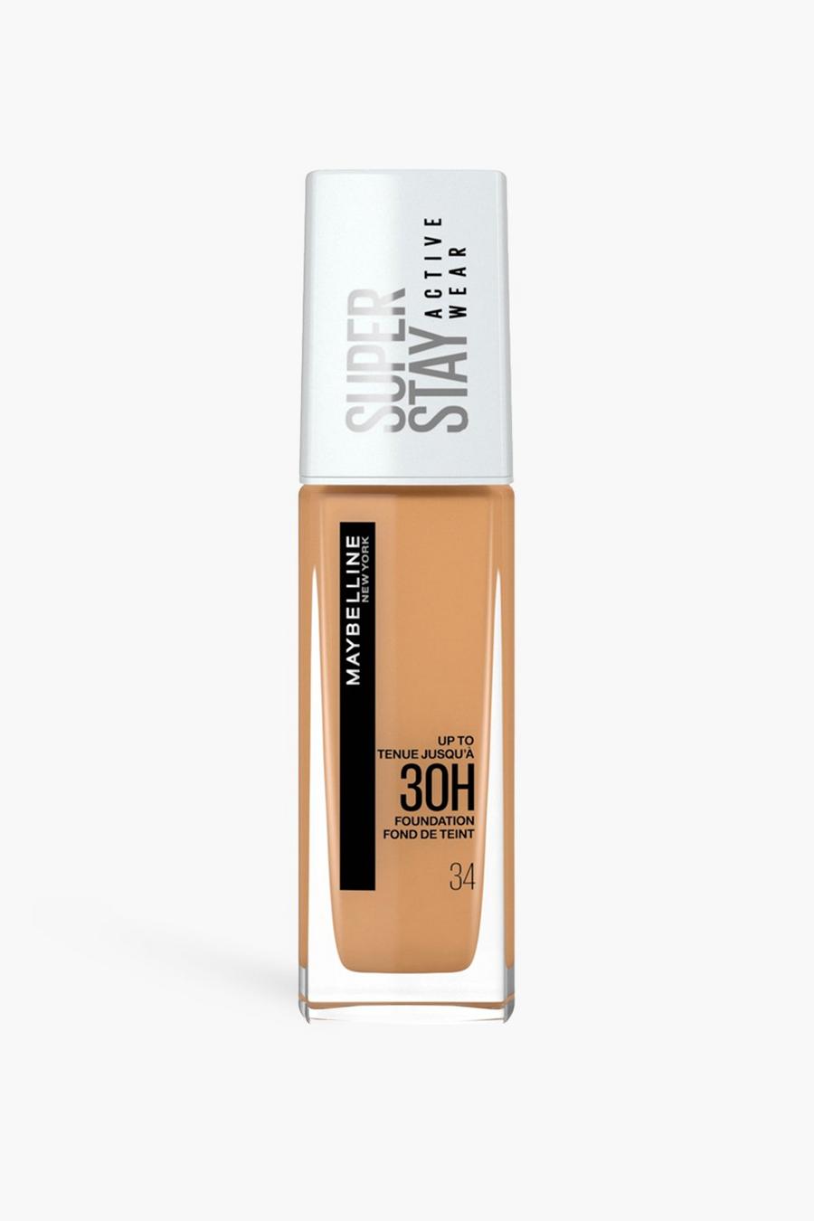 Light bronze Maybelline Superstay Active Wear Full Coverage 30 Hour Long-lasting Liquid Foundation 34 Soft Bronze image number 1
