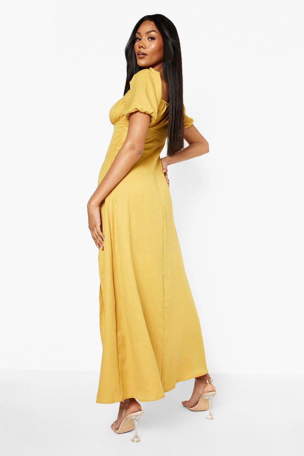 Maxi dress hotsell with tie front