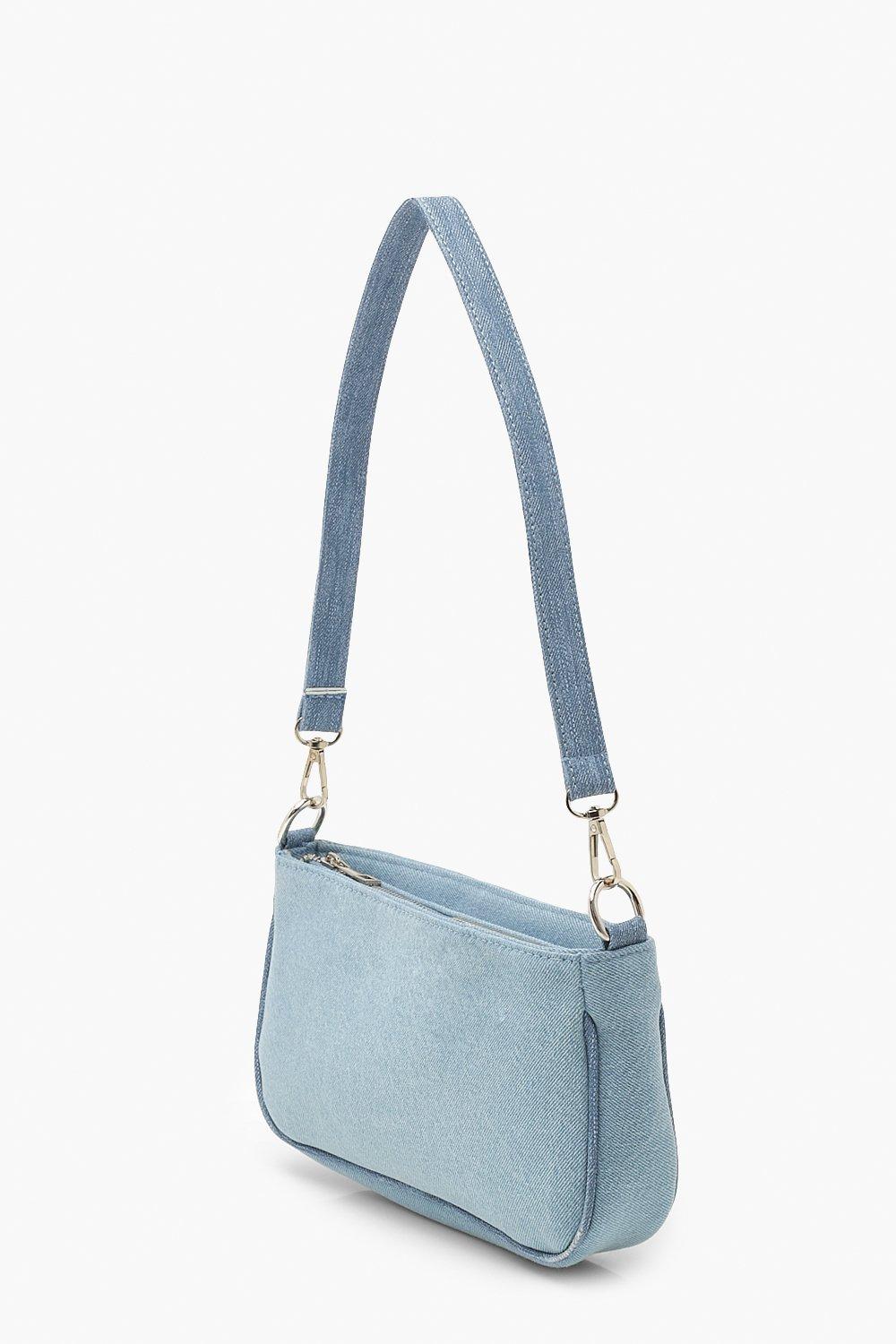 Denim baguette bag new arrivals