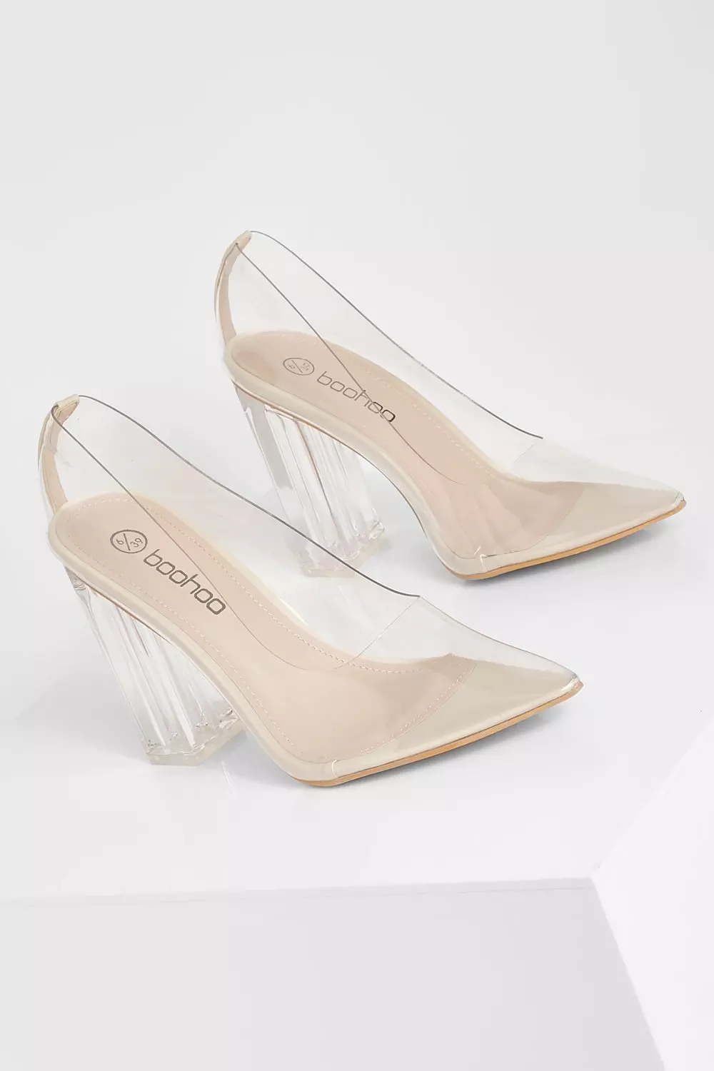 Nude block heel clear sale court