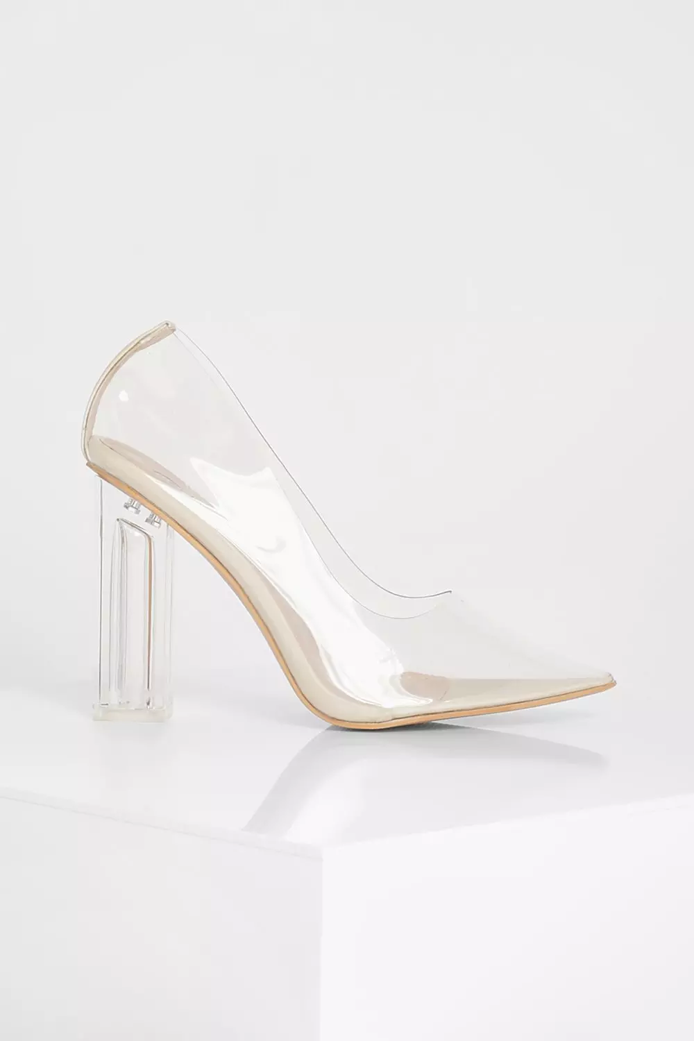 Clear court outlet heel