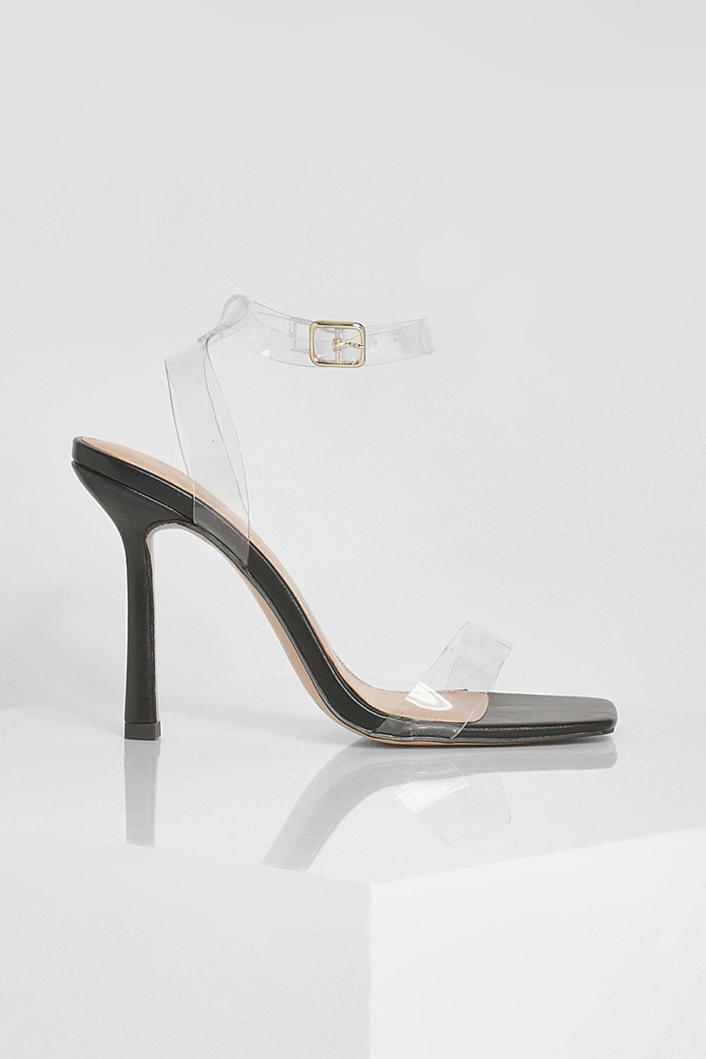 Boohoo clear sandals on sale